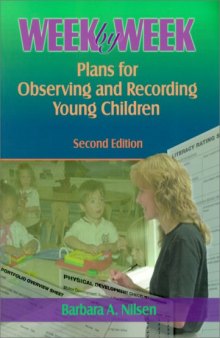 Week by week: plans for observing and recording young children