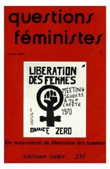 Questions féministes, n° 7, février 1980  issue 7