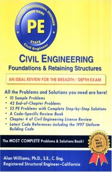 Civil Engineering: Foundations and Retaining Structures