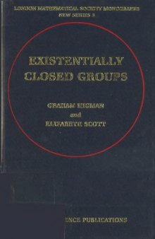 Existentially closed groups