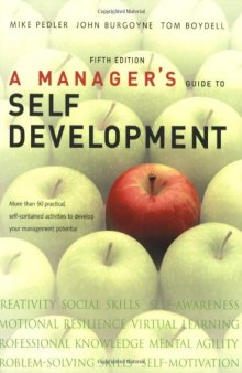 A Manager's Guide to Self-Development