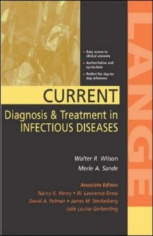 Current Diagnosis and Treatment in Infectious Diseases  