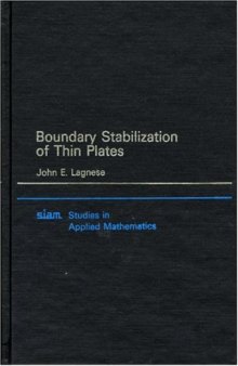 Boundary stabilization of thin plates