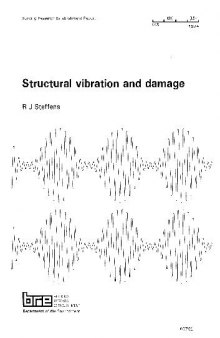 Structural Vibration and Damage