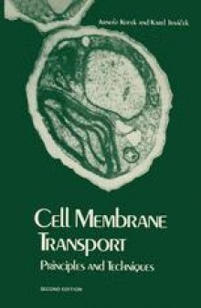 Cell Membrane Transport: Principles and Techniques