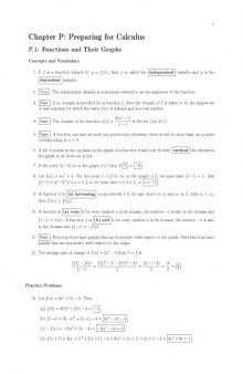 Instructor's Solution Manuals to Calculus Early Transcendentals