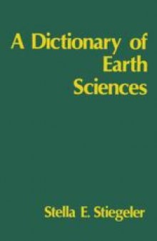 A Dictionary of Earth Sciences