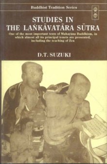 Studies in the  Lankavatara Sutra