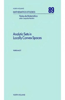 Analytic Sets in Locally Convex Spaces