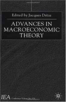 Advances in Macroeconomic Theory (International Economic Association Conference Volume No. 133)