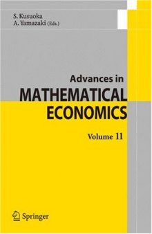 Advances in Mathematical Economics   Volume 11 (Advances in Mathematical Economics)