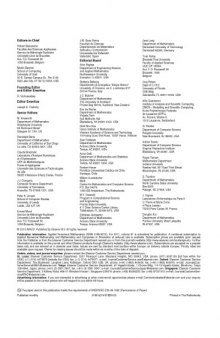 Applied Numerical Mathematics 61 (January 2011)