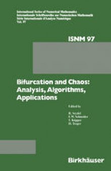 Bifurcation and Chaos: Analysis, Algorithms, Applications
