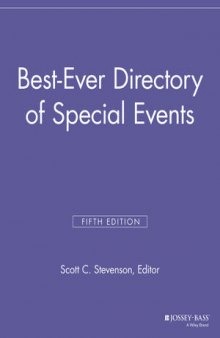 Best Ever Directory of Special Events, Fifth Edition