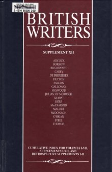 British Writers: Supplement 12