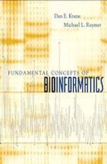 Fundamental concepts of bioinformatics