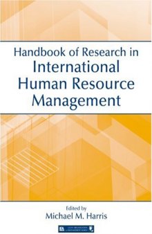 Handbook of Research in International Human Resource Management