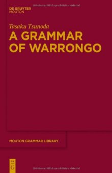 A Grammar of Warrongo (Mouton Grammar Library)