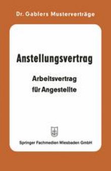 Anstellungsvertrag: Arbeitsvertrag für Angestellte mit Musterverträgen zum Ausfüllen