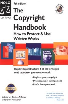 The Copyright Handbook How to Protect & Use Written Works