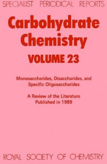 Carbohydrate Chemistry v.23