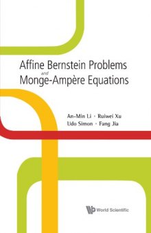 Affine Berstein Problems and Monge-Ampere Equations
