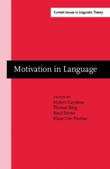Motivation in Language: Studies in Honor of Günter Radden  