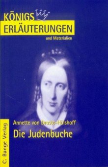 Erläuterungen Zu Annette Von Droste-Hülshoff, Die Judenbuche