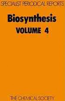 Biosynthesis  Volume 4