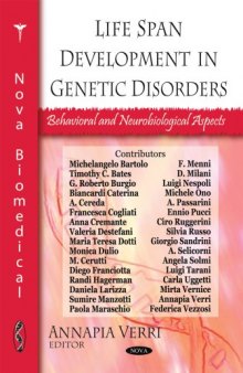 Life Span Development in Genetic Disorders: Behavioral and Neurobiological Aspects