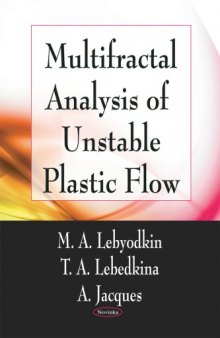 Multifractal analysis of unstable plastic flow