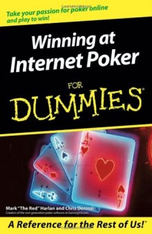Winning at Internet Poker For Dummies