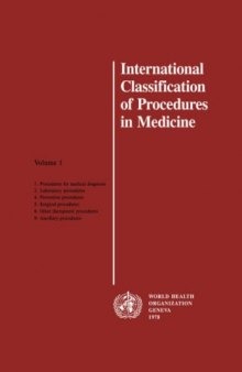 International Classification of Procedures in Medicine