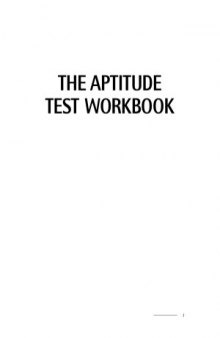 Aptitude Test Workbook  Discover Your Potential and Improve Your Career Options with Practice Psychometric Tests