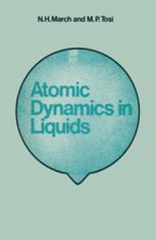 Atomic Dynamics in Liquids