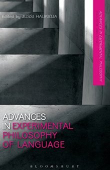 Advances in Experimental Philosophy of Language