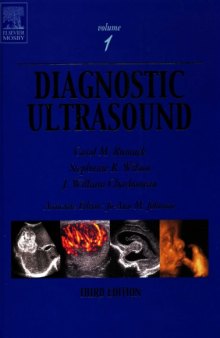 Diagnostic ultrasound, Volume 1  