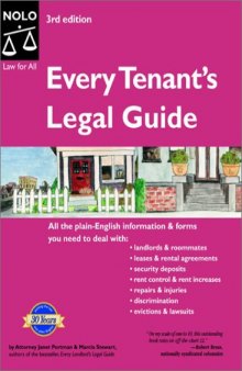 Every Tenant's Legal Guide, 3rd Edition