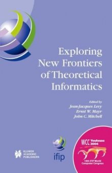 Exploring New Frontiers of Theoretical Informatics (IFIP International Federation for Information Processing)