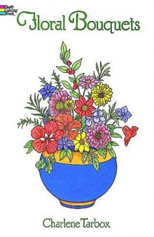 Floral Bouquets Coloring Book