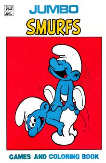 Jumbo Smurfs Games And Coloring Book