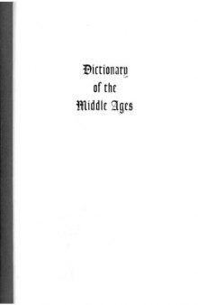 Dictionary of the Middle Ages. Vol. 12. Thaddeus Legend - Zwartnoc
