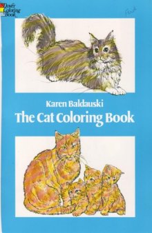 The Cat Coloring Bookсерия :Dover Coloring Books 