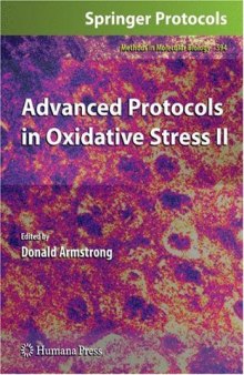 Advanced Protocols in Oxidative Stress II