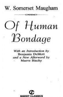 Of Human Bondage  