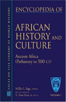 Encyclopedia Of African History And Culture, 5 Vol. Set