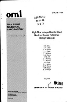 High Flux Isotope Reactor Cold Neutron Source Reference Design