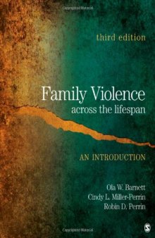 Family Violence Across the Lifespan: An Introduction  