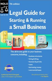 Legal Guide for Starting & Running a Small Business