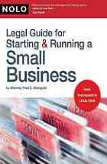 Legal guide for starting & running a small business
